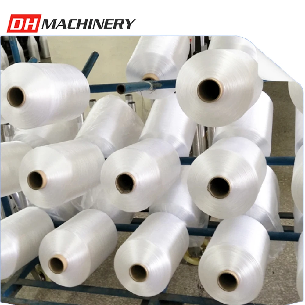 Factory Customized PP Multifilament Yarn 600D 900D Polypropylene FDY Flat Knitting Yarn for Bag Strap