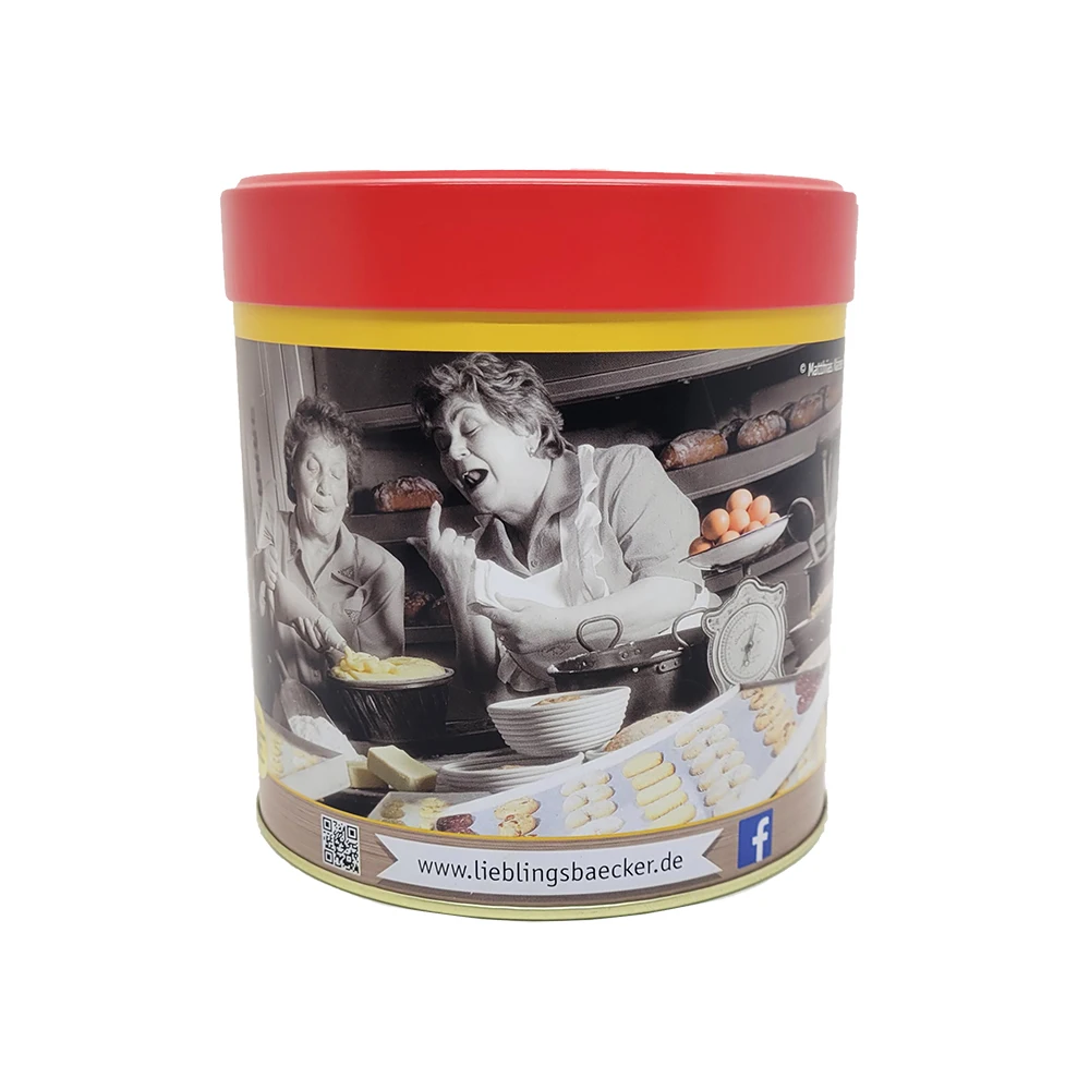 Металлическая алюминиевая жестяная коробка для упаковки продуктов