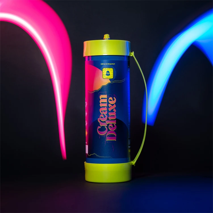 CE / EU Certified 100% Recyclable Steel Made Cream Deluxe Maxxi 2kg Whipped Cream Chargers for Catering Purpose