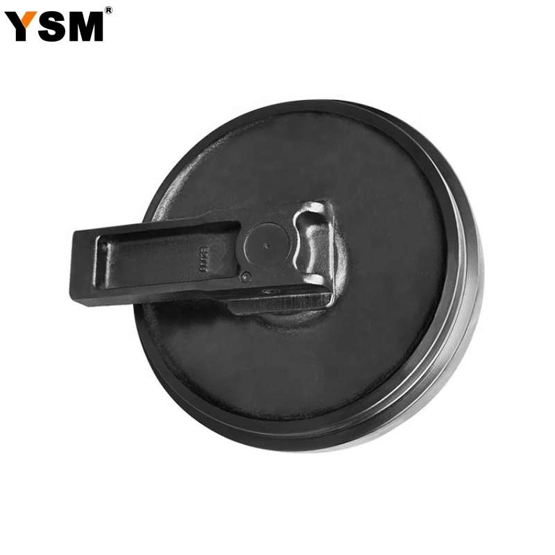 Undercarriage Spare Parts Mini Excavator Idler Front Wheel  Js30 Plus Bulldozer Track Idler