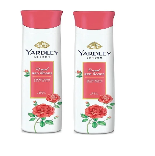 ardley London 150ml Royal Red Roses Body Spray for Women Long-lasting Eau de Cologne Natural Rose Fragrance Luxurious
