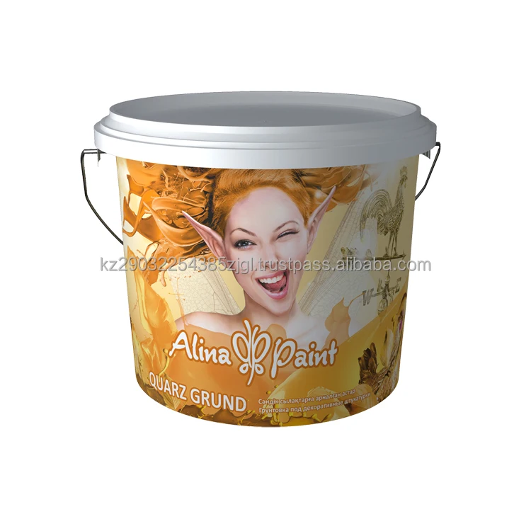 Base primer 4 kg all-weather based on an aqueous dispersion of acrylic binders with marble filler