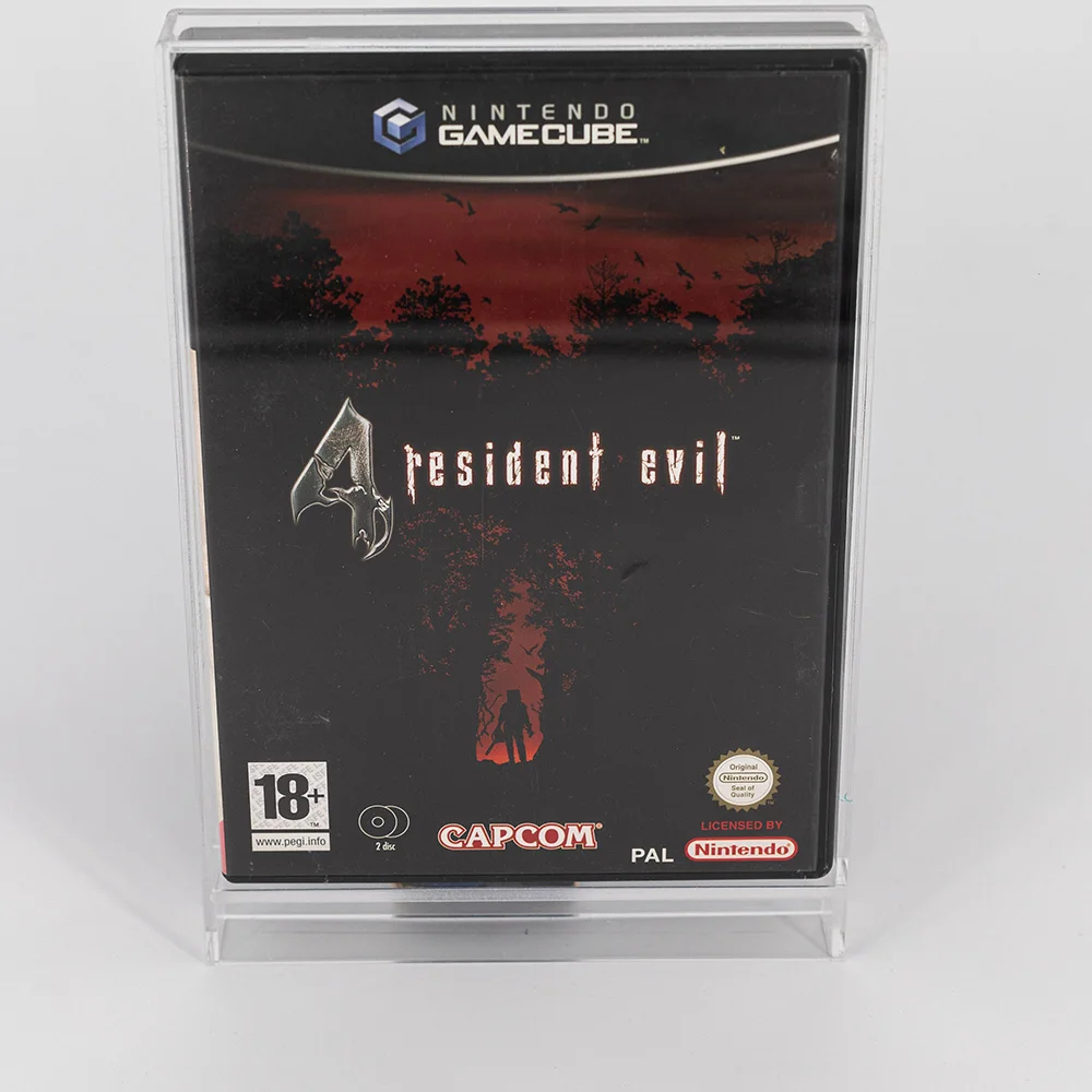 UV protection Acrylic display case for Nintendo GameCube video games collection