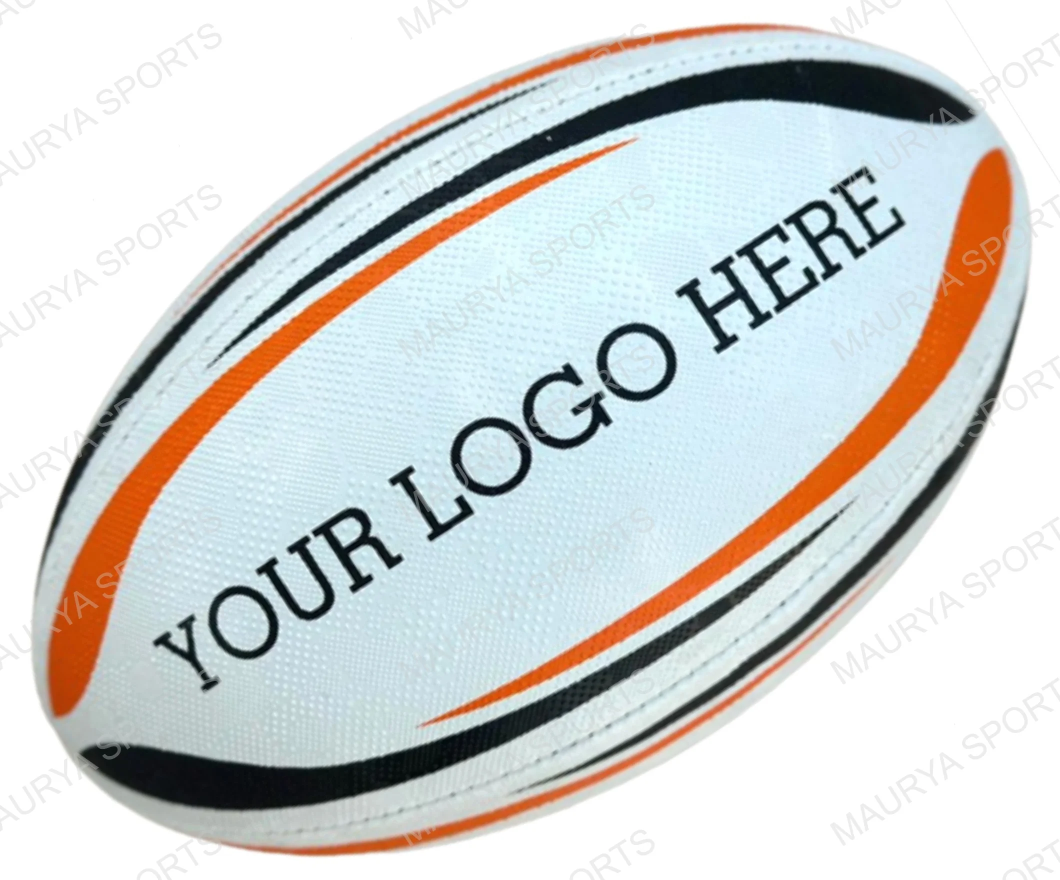 Match Rugby ball made from high grade synthetic rubber Rugby ball