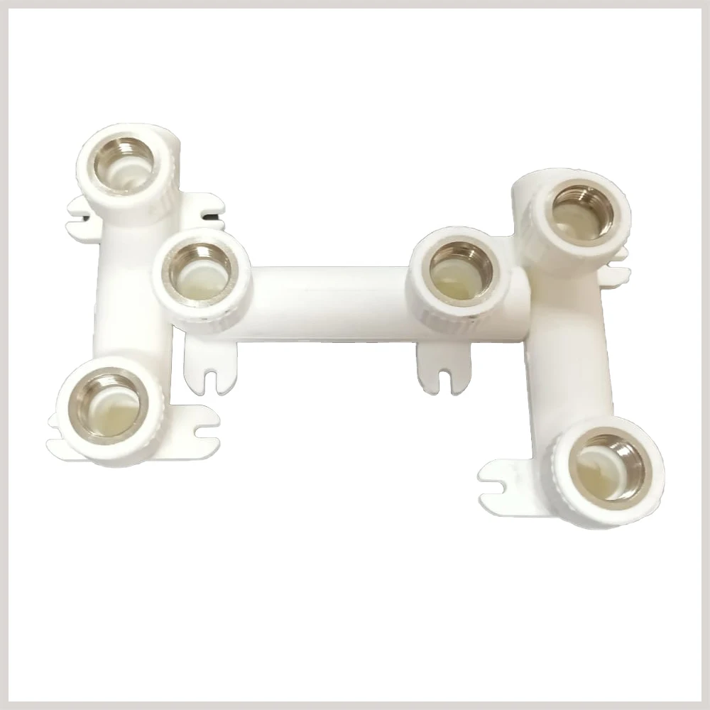 Pprc Bidet Connect White color ppr double elbow pipe fittings  polypropylene water pipe fitting accessories plastic bridge bend