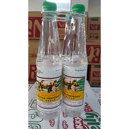 Larutan Penyegar CapBadak 24 plastic bottles X 500 ml beverage treatment for reducing Body Heatness sore throat constipation