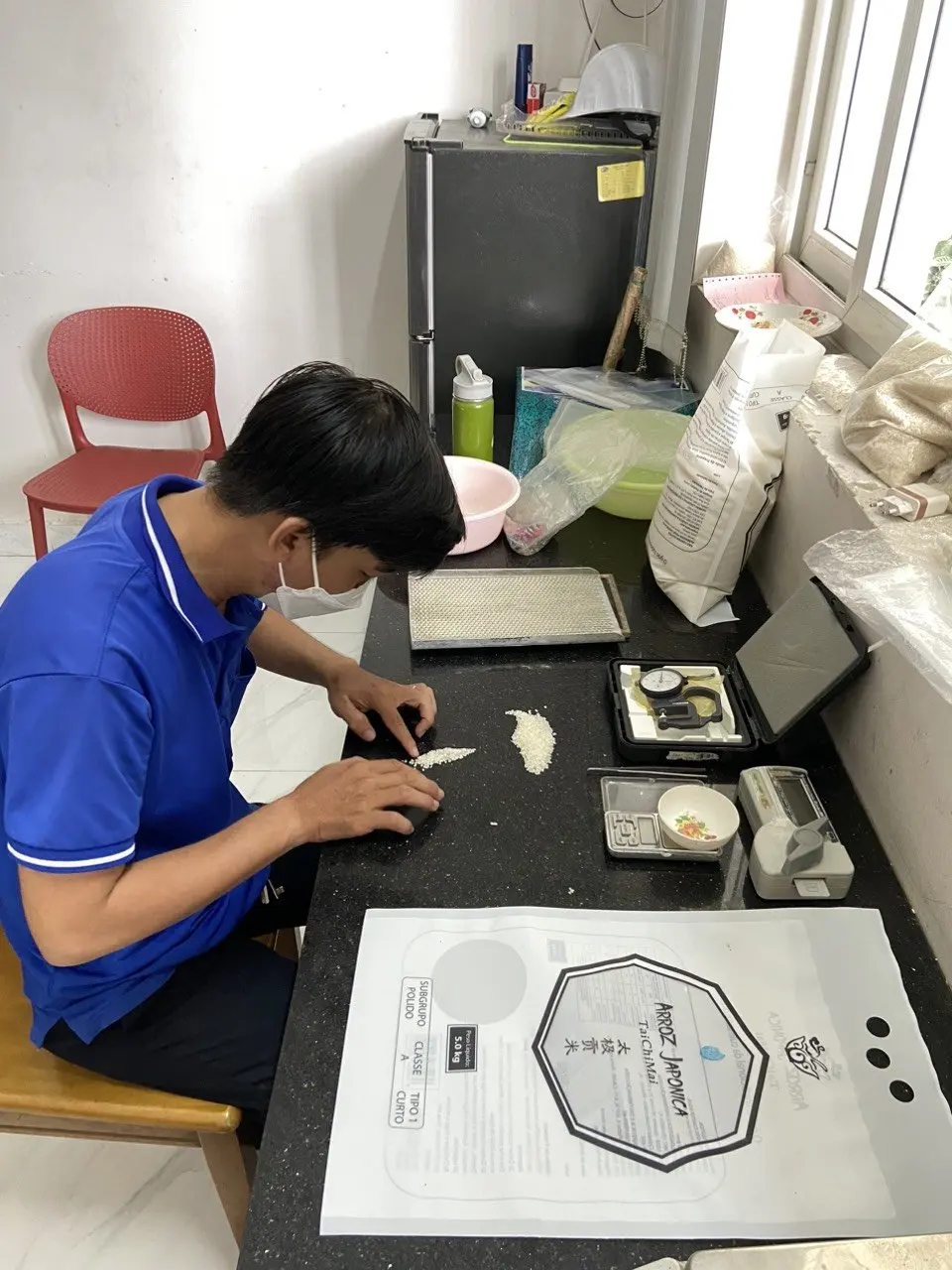 DRIED STANDARD CALROSE SOFT TEXTURE EXPORT SHORT TOP CAMOLINO RICE GRAIN SUPPLIER IN VIETNAM PRICE WHITE RICE JCC RICE FACTORY