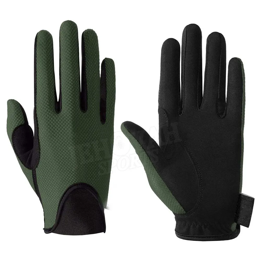 Super Soft  Leather Horse Riding Gloves New Design Breathable Riding Gloves Equestrian