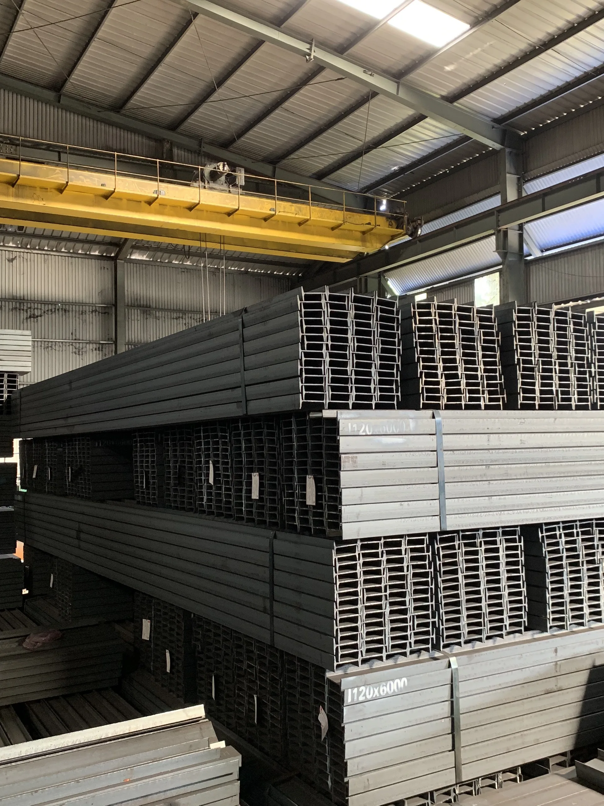 Steel I-Beam Sizes Hot Selling Stainless Using For Structure Building Construction Standard Sea-Worthy Packing Vietnam