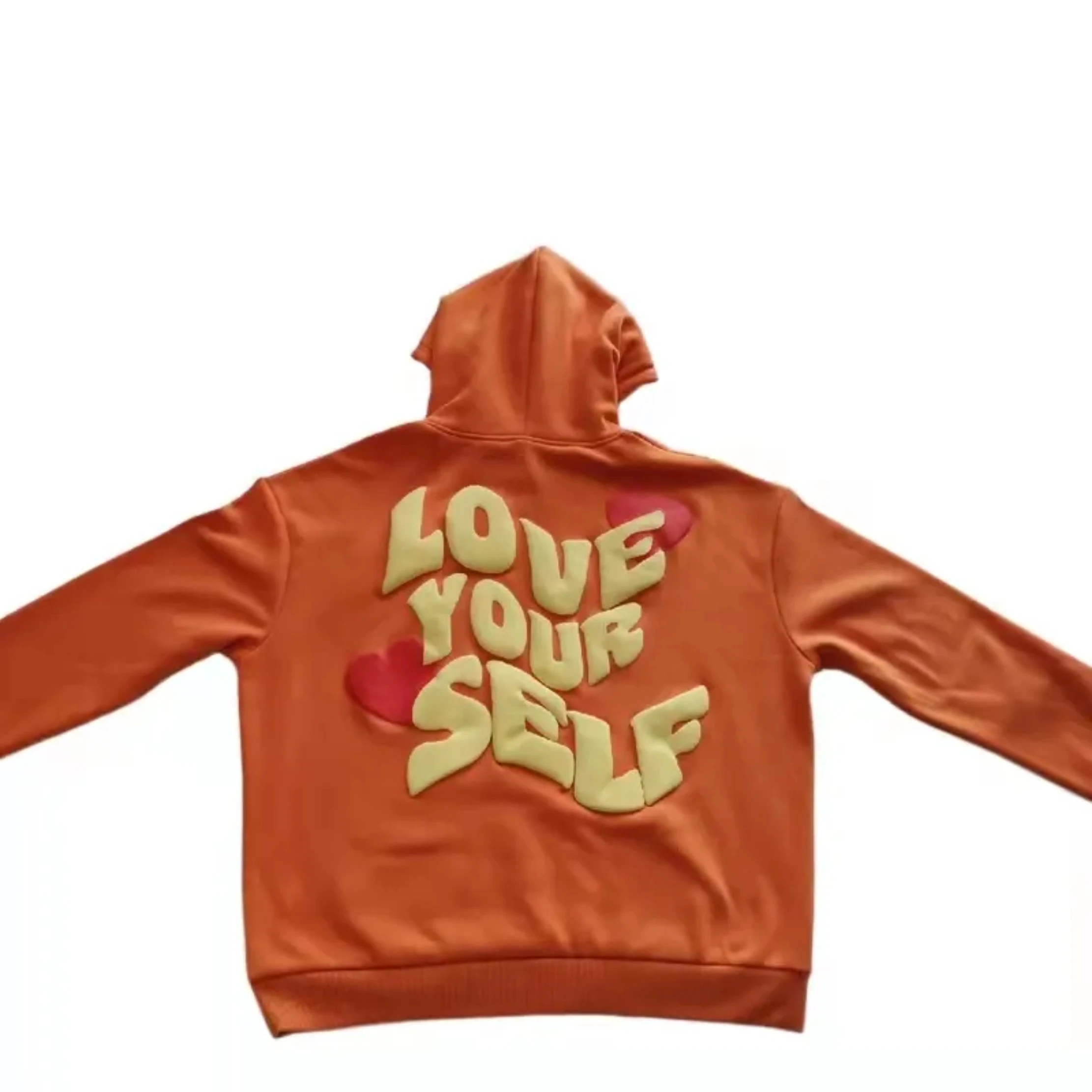 puff print Custom Design Unisex Full Zip Up Face High Quality Camo Hoody Clothes Full Zip