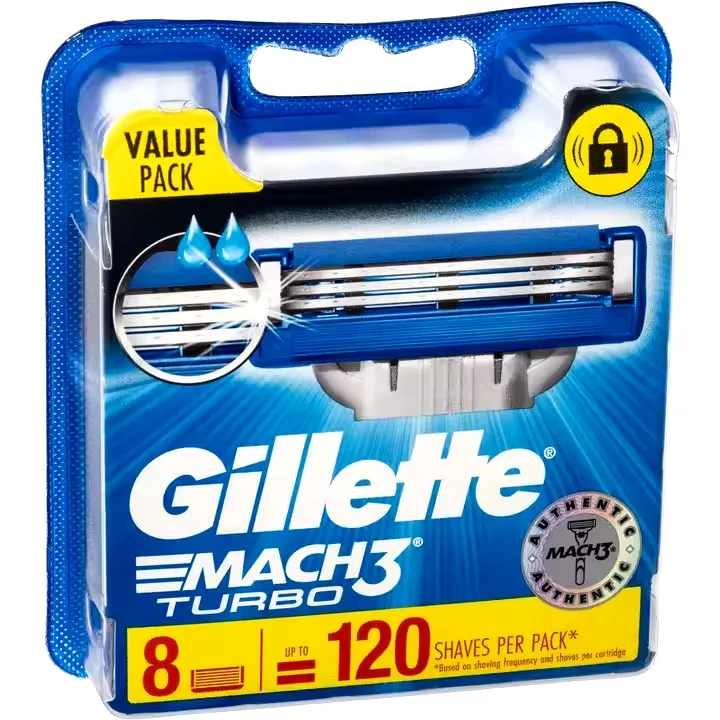 Gillette Mach 3 картриджи для заправки бритвы 8 Count