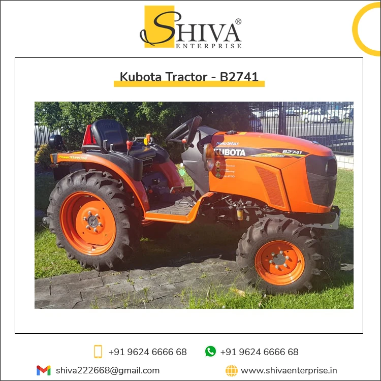 Premium Quality 750 KG Lifting Capacity Advance Power Steering Made in Japan 3 Cylinder Engine 27HP Kubota Farming Tractor