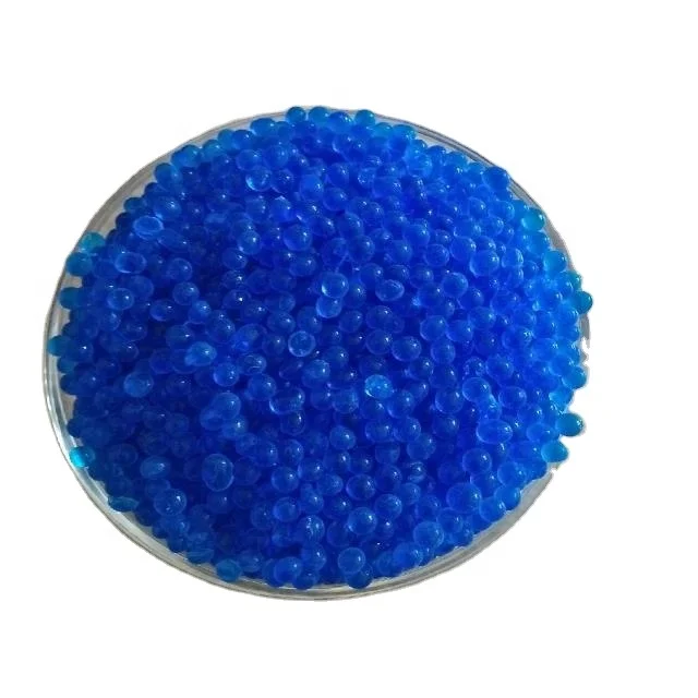 Color Indicator Desiccant Blue Silica Gel Granular Used For Moisture, High Quality Blue Silica Gel Granular,