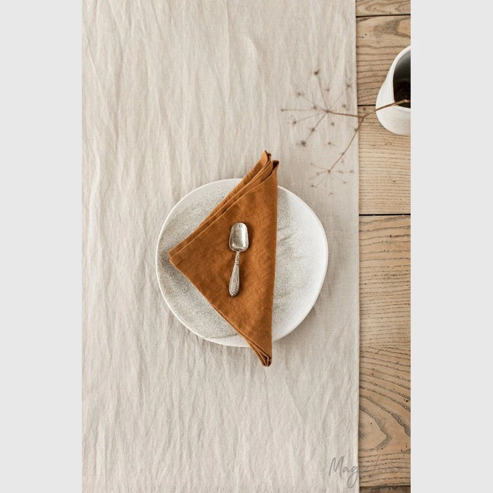 2023 Pure Linen Napkins Finest Linen Napkins Table Decorator Napkins Made With Pure Premium Linen Made By Zed Aar Exports