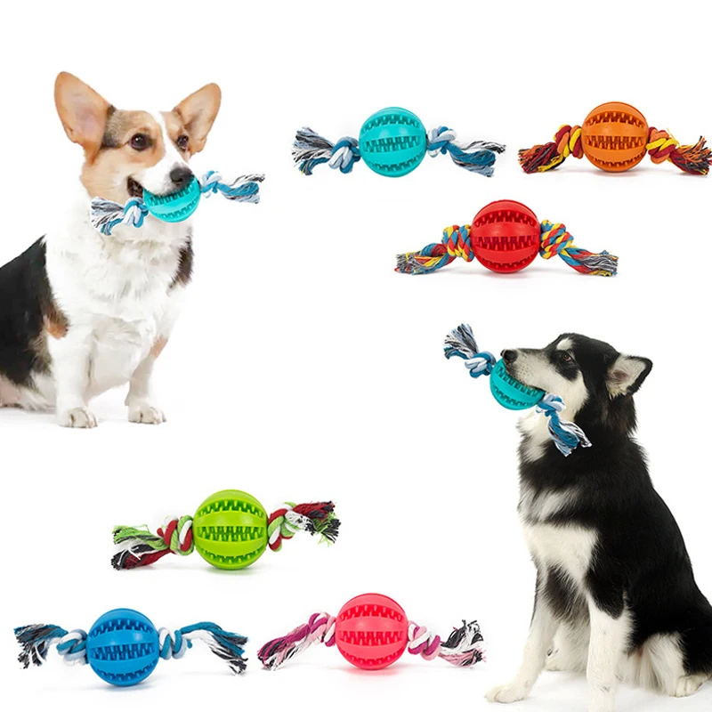 Pet Toy Rubber Watermelon Ball Dog Molar Ball Bite-resistant Cleaning Teeth Dog Food Ball Suitable For Small And Large Dogs