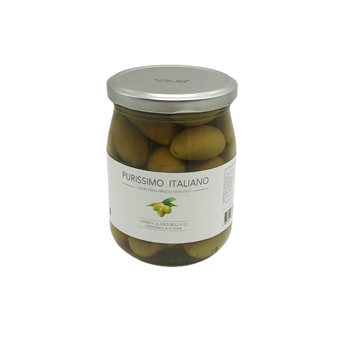 Высококачественные итальянские вкусы 3100 мл зеленые оливки Bella di Cerignola для роскошных ресторанов