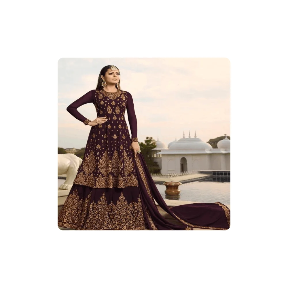 Pakistani Style Salwar Kameez/sarara/ Gharara/ Sharara Heavy Work Party Wear Ladies Suits Manufacturer