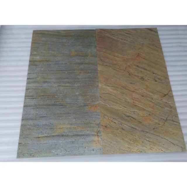 Тонкий гибкий лист Шпона Лесной огонь горящий лесной сланец 100% натуральный камень Сплит тонкая плита