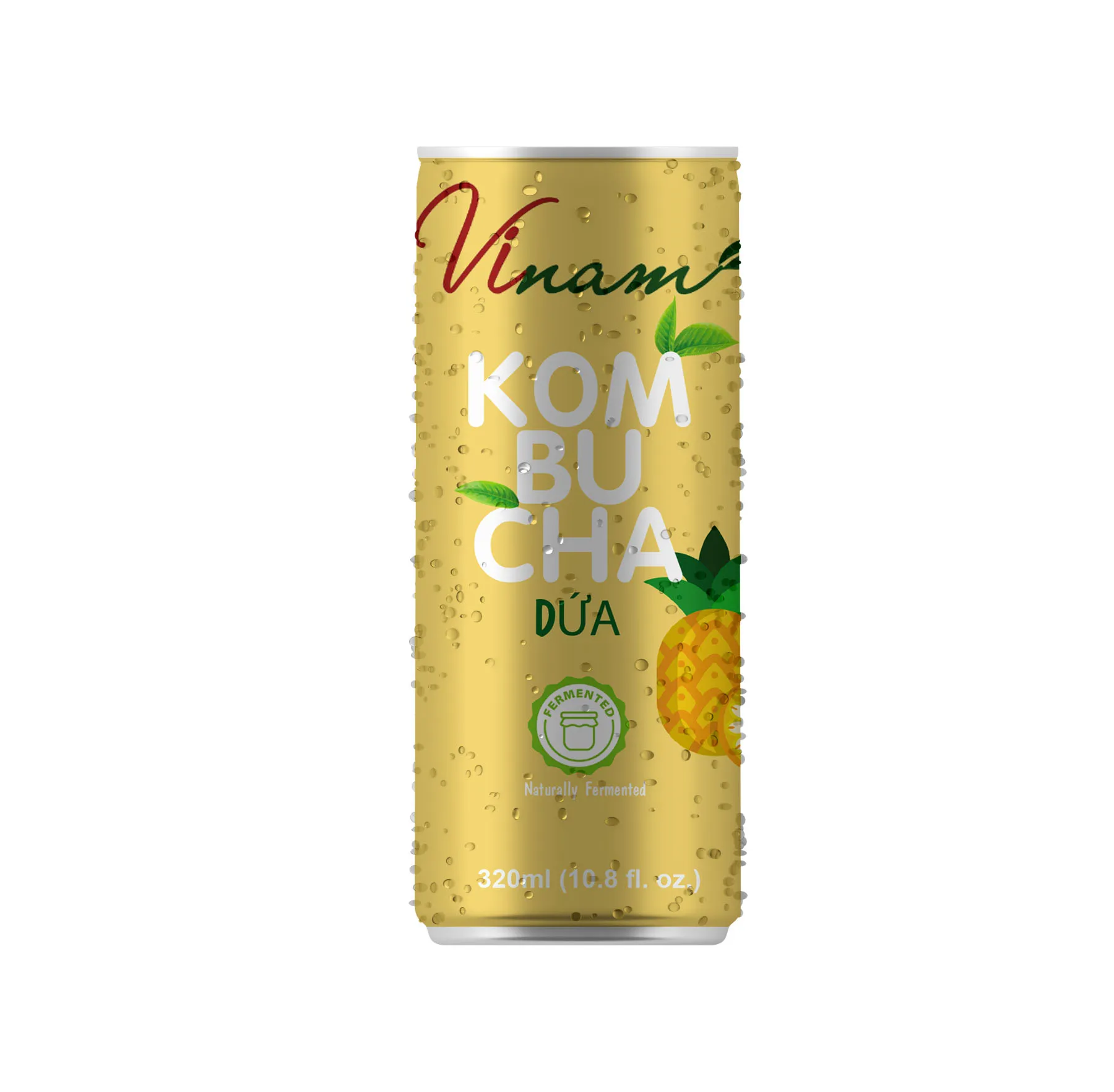 YOOH/OEM Private Label Kombucha Strawberry Fruits Can 250ml 330ml OEM/ODM Brand for wholesale export