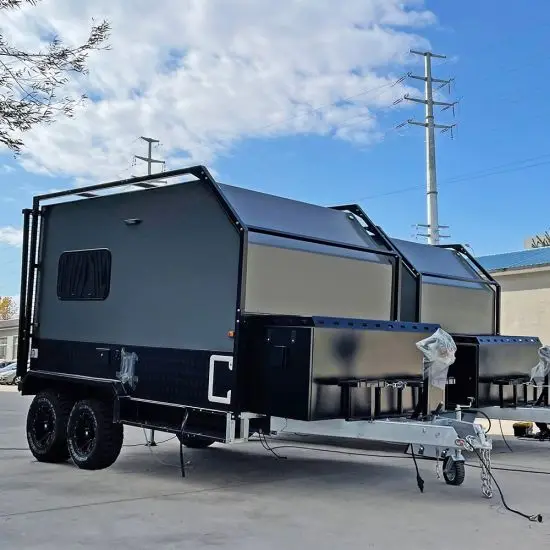 Caravans Pop Up Truck Camper Off Road Aluminum Camping Trailers