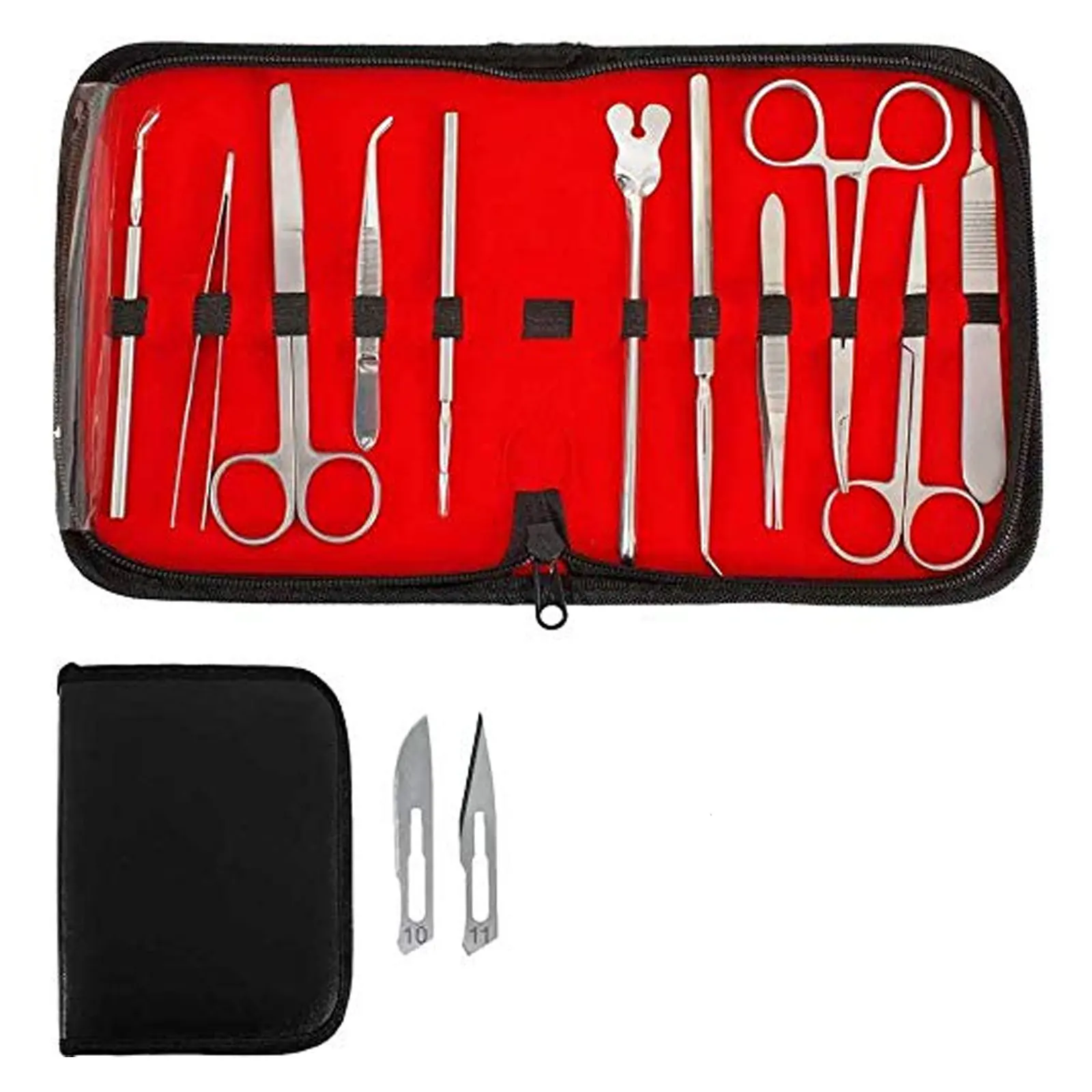 11 Pcs Anatomy Student Dissection Kit Premium Biology Lab Dissecting Set Medical Veterinary Students