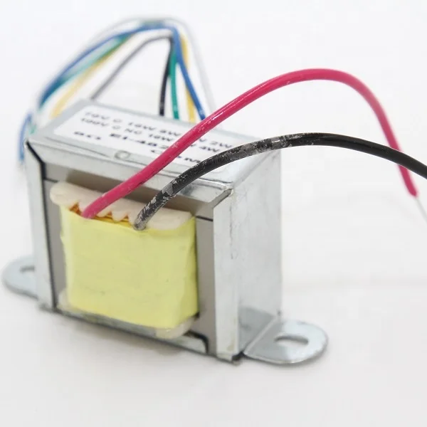 Low frequency transformer 12V 220V 15va EI step up power transformer