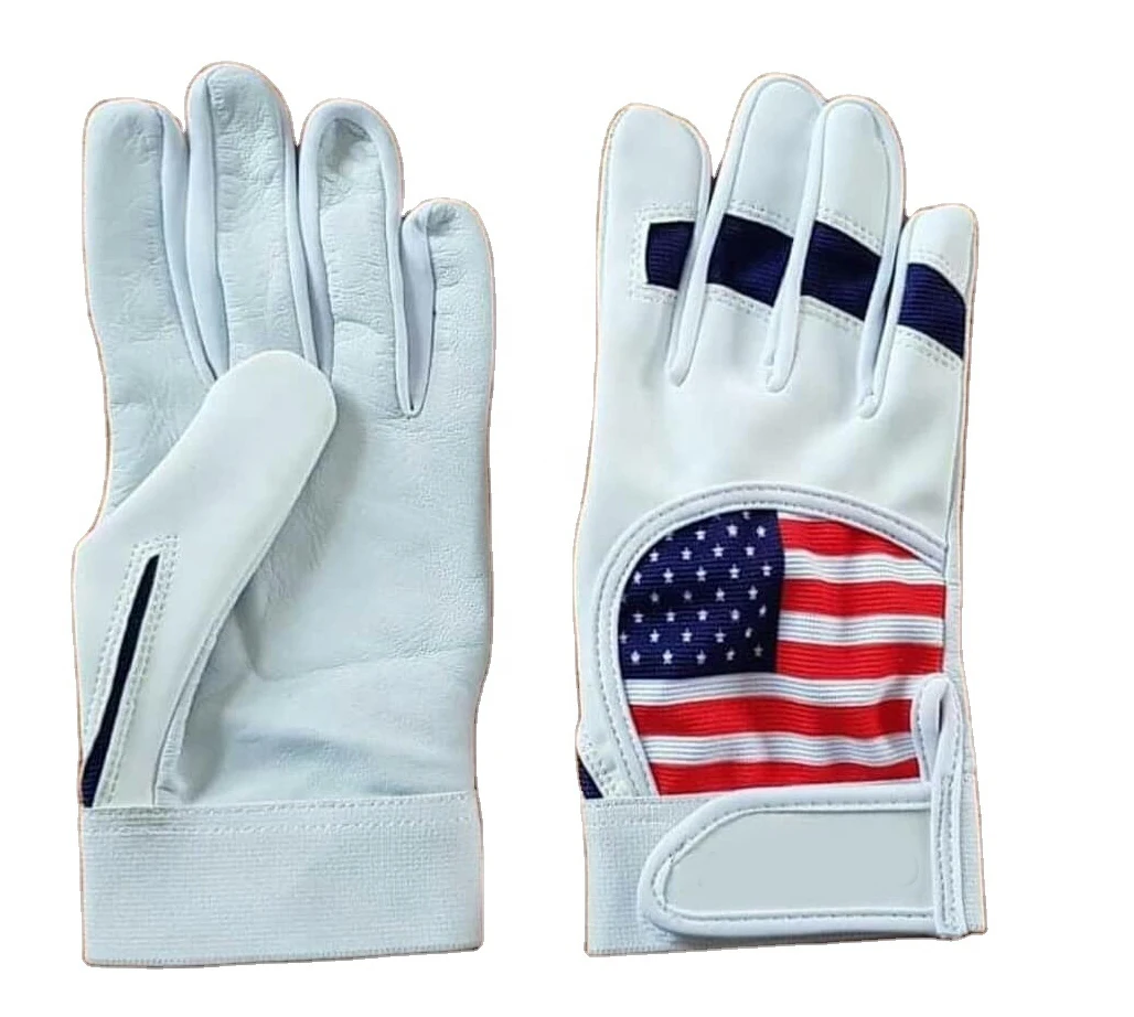 Customized Design Baseball Batting Gloves Oem Design Softball Leather Customized Logo