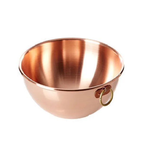 Bowl With Brass Hook Factory Supplies Metal Dry Fruits Display Bronze Bowls Handmade Creative Dessert Salad Display Storage Bowl