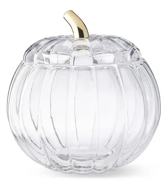 Storage Jars For Kitchen & Table Top Decoration Set Of 3 Clear Glass Round Box With Mango Wood LID Natural Colour Medium Size