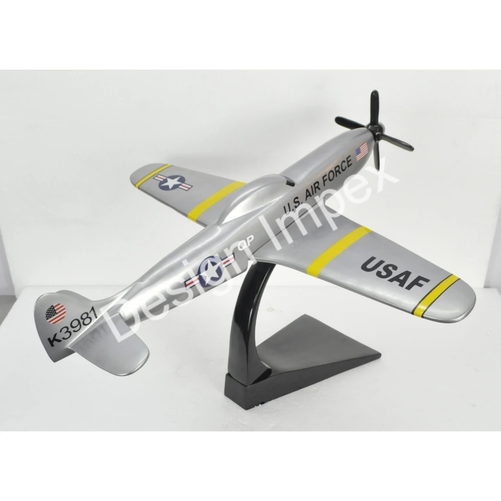 Portable Airplane With Stand Office Interior Decorated Die Cast Aluminium Flying Club Airplane Models Business Gift Excellent