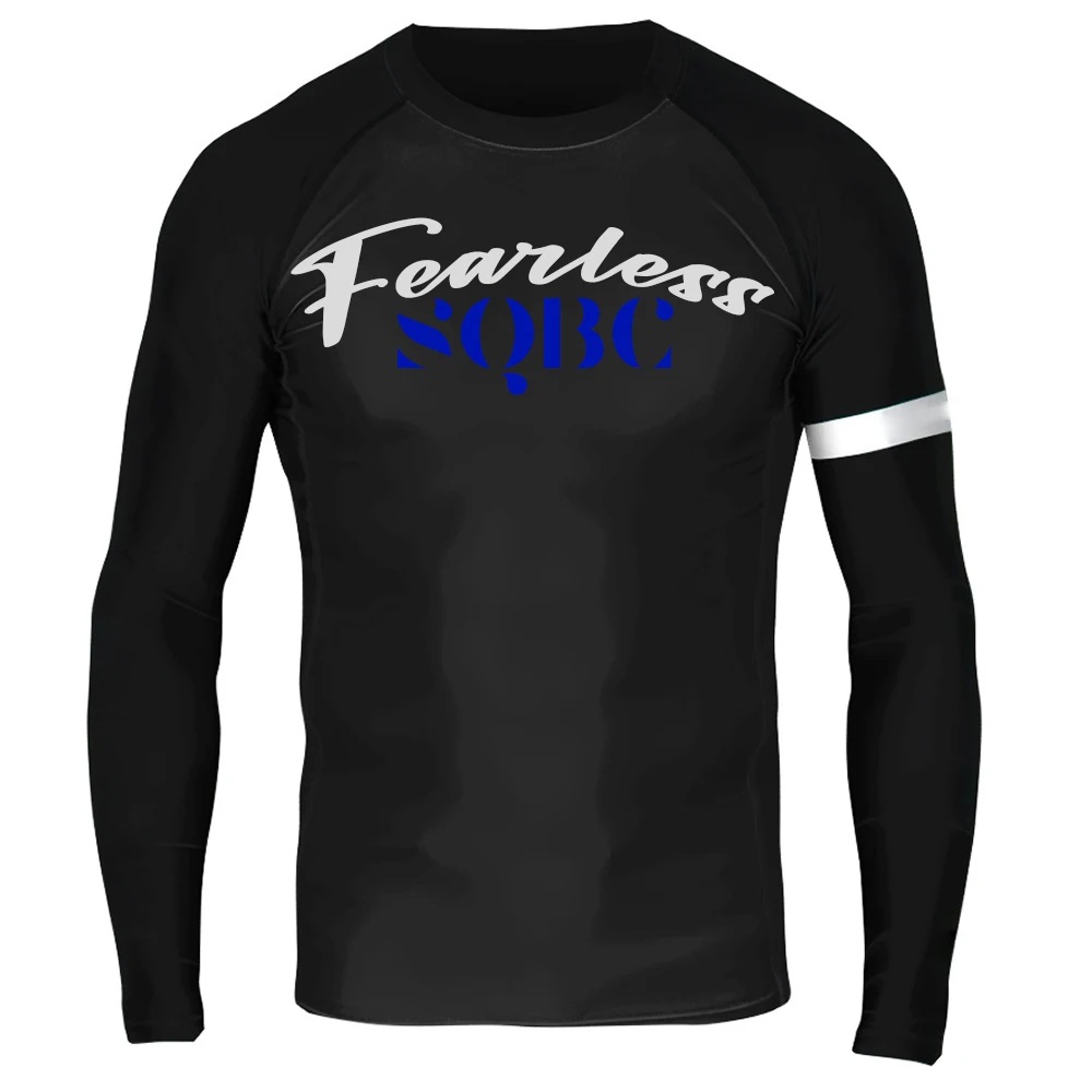 Full Black Sublimation Printed Rashguard Best Design Kickboxing Training Gear MMA Gear & Bjj Gear