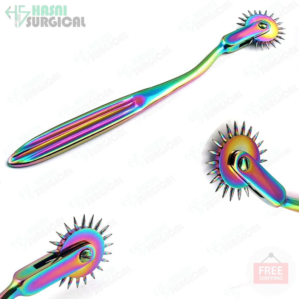 Hot Selling Wartenberg Pinwheel Single Head Stainless Steel Neurological Sensory Diagnostics Instruments Most popular Products