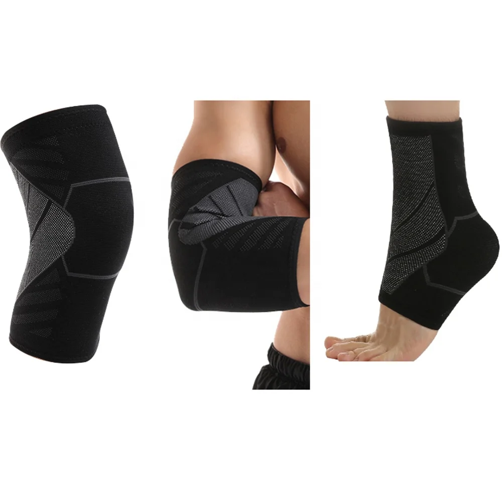 Factory Direct Supply Sports Safety Knee Brace Custom Outdoor Sports Knee Pad Compression Knee Support Sleeve Competitive Price