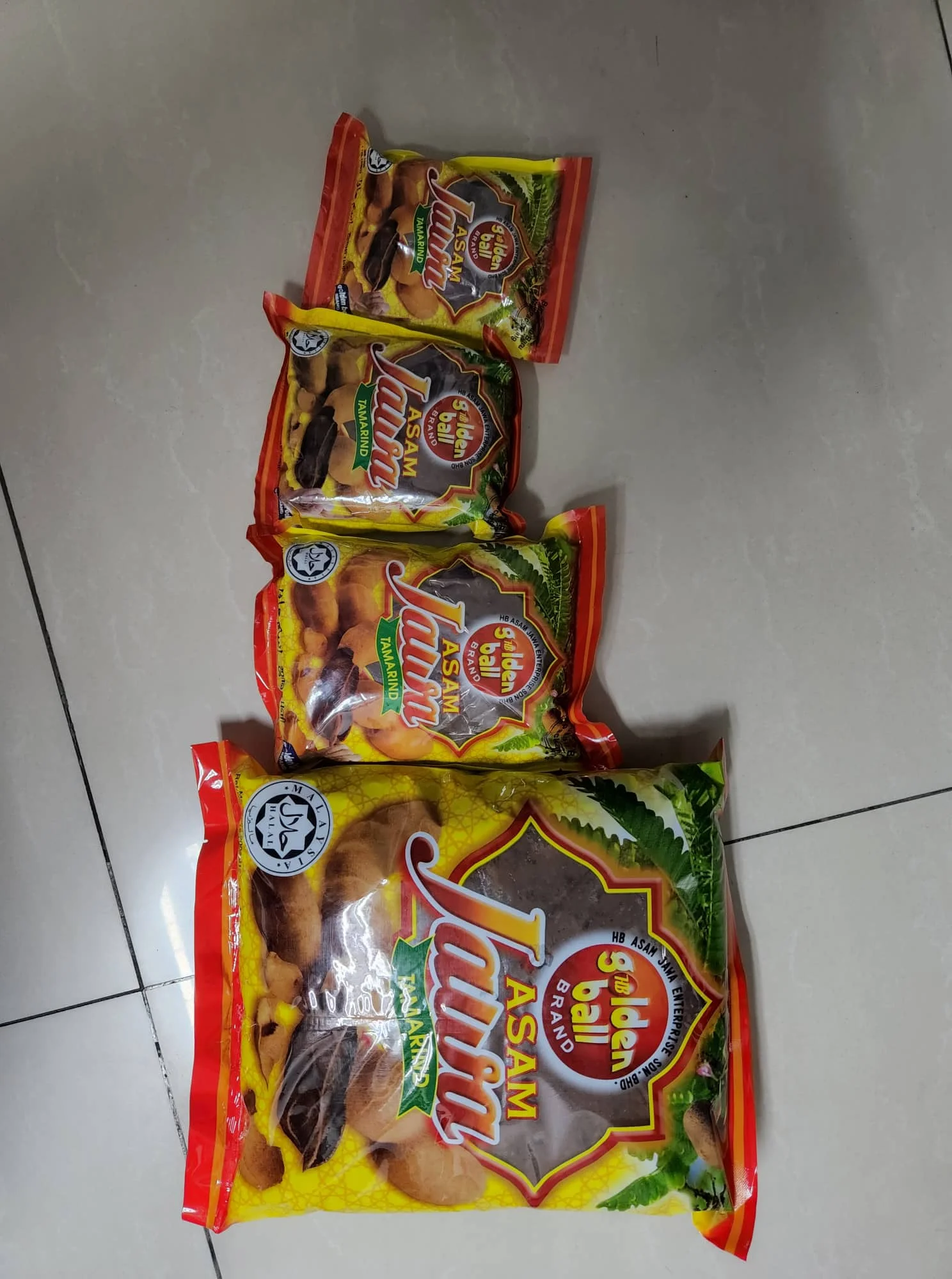 Premium quality 200gram Tamarind paste Asam Jawa made in Malaysia packed in block 24 months shelf life