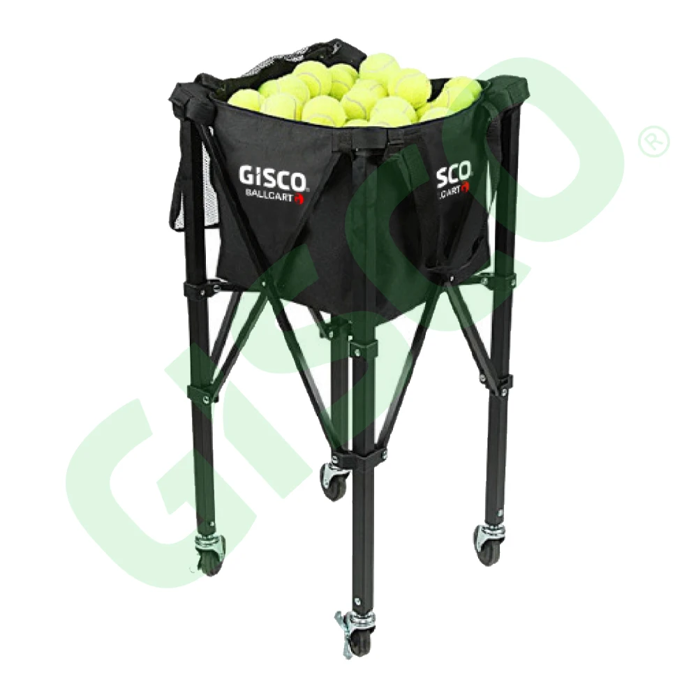 Portable Tennis Ball Cart With Wheels For Lawn Tennis