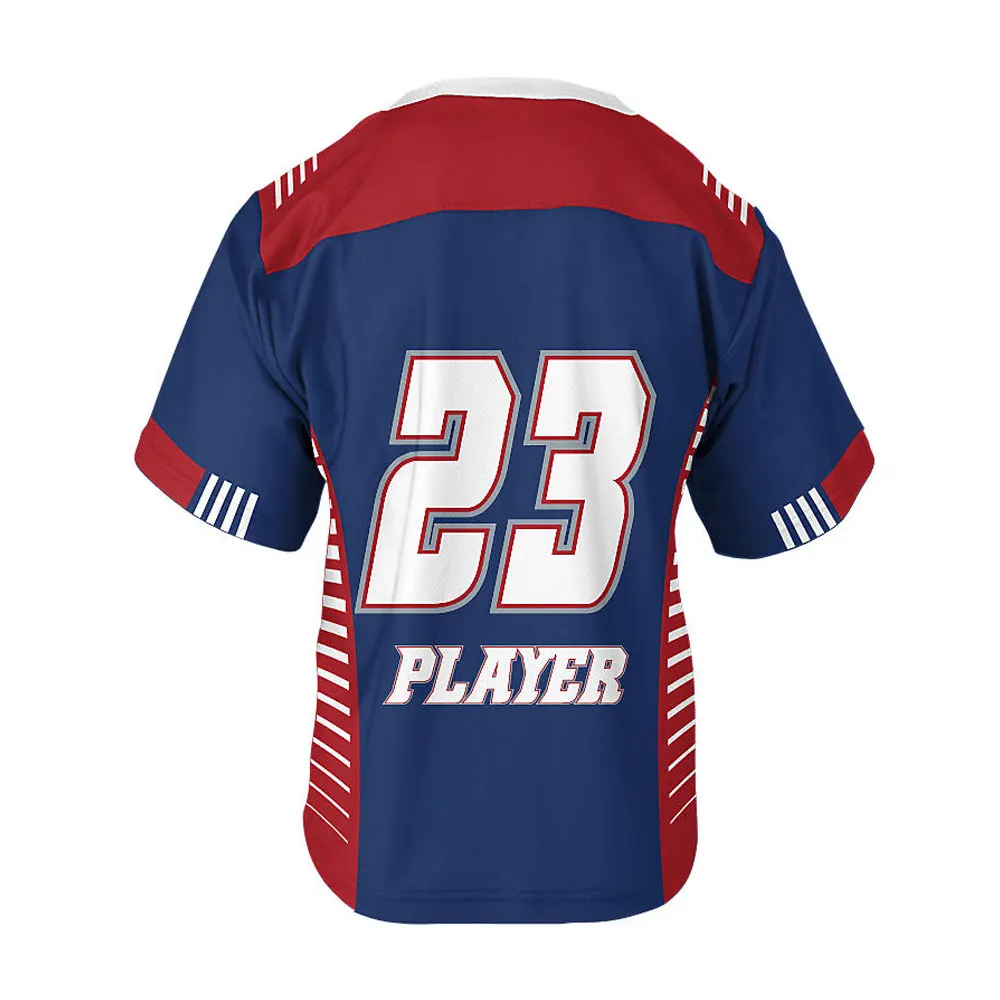 Latest Styles New Fashion Top Manufacturer lacrosse jersey OEM service Custom Logo Adjustable Price lacrosse jersey