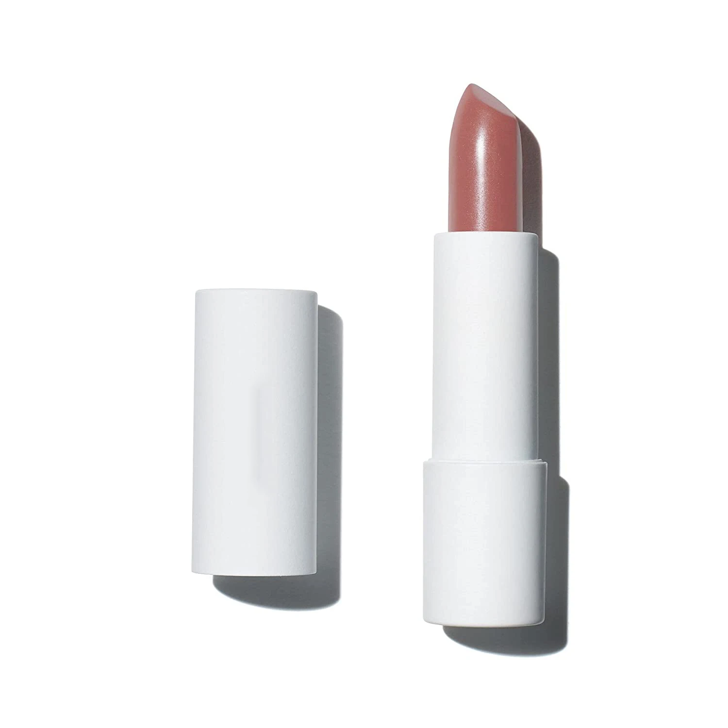 Nourishing Satin Lipstick Long-wearing Cream Moisture Semi-Matte White Natural Lipstick for Dry Skin