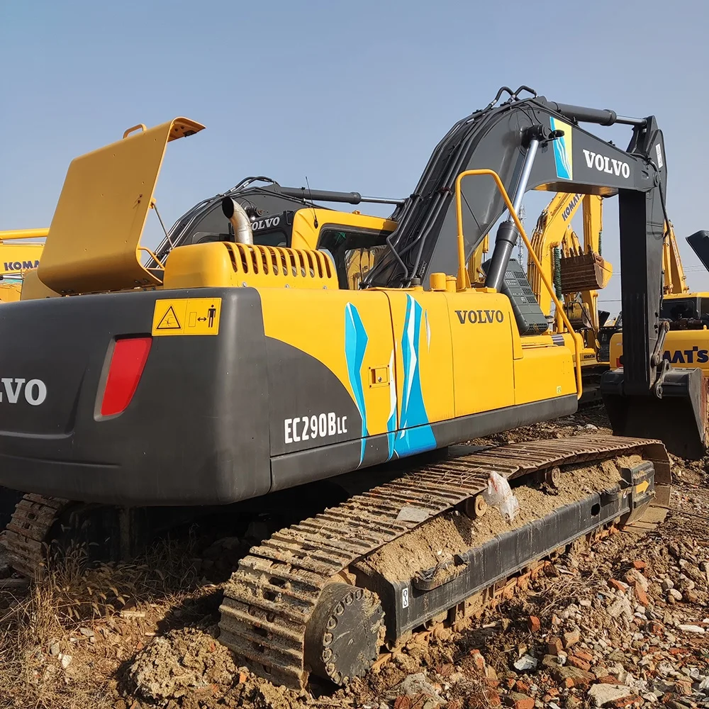 Used excavator volvo ec290 ,all original 29ton 30ton  hydraulic crawler backhoe excavator in good condition