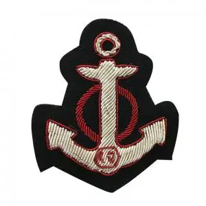 new fashion  hand embroidery bullion wire brooch HAND  fashion brooch custom made jacket patches Caribou pin