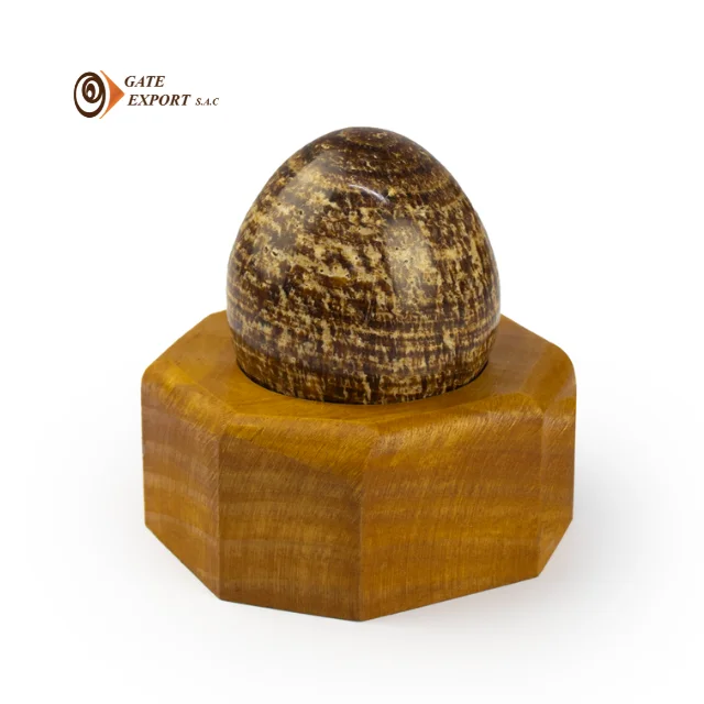 BEST ARAGONITE STONE EGG SHAPE HANDMADE/ARTISAN/CRAFT/STONECRAFT/HANDICRAFT/TEMPLE/HAPPINESS/PURITY/SERENITY