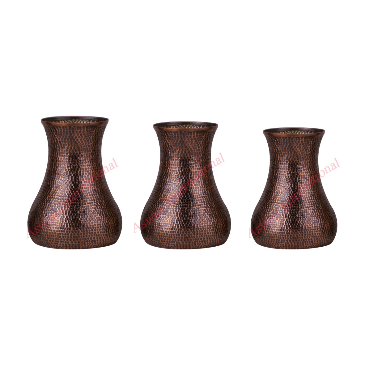 Premium Range Matt Gold Brass Flower Vase Hot Selling Trendy Designed Home Decoration Metal Vases At Reasonable Price