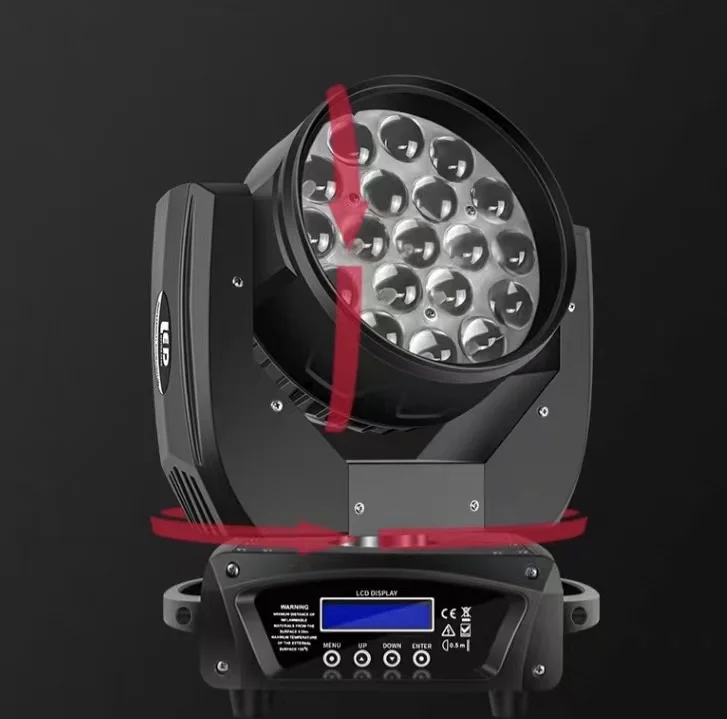 fast ship sharpy light 230W 7R beam 230 moving head light Wash 19x15 Rgbw Moving Wash Club Disco Stage Light