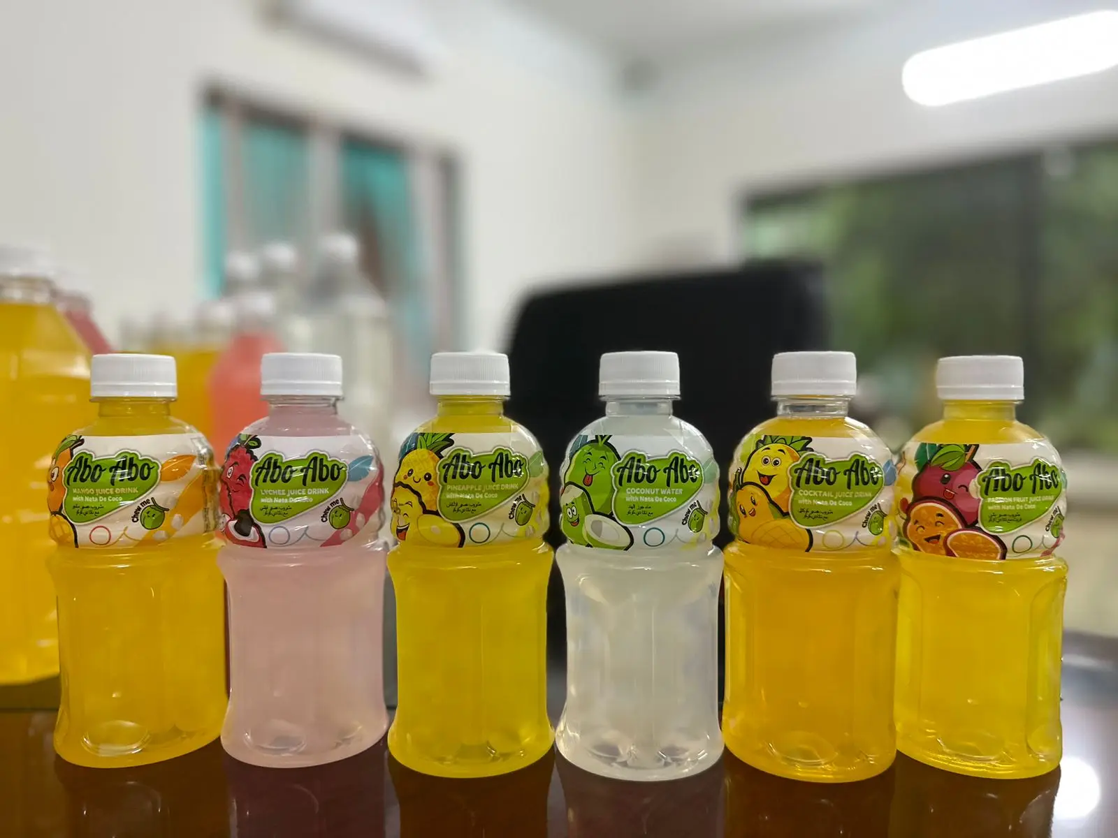 Бренд Abo Nata de Coco Ананасовый натуральный фруктовый сок от вьетнамского производителя упаковка для бутылок