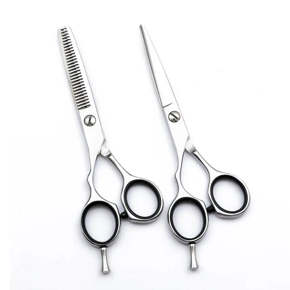 Wholesale Japanese Steel 6 Inch Barber Shears Hair Cutting Thinning Left Handed Barber Hair Cutting Scissors