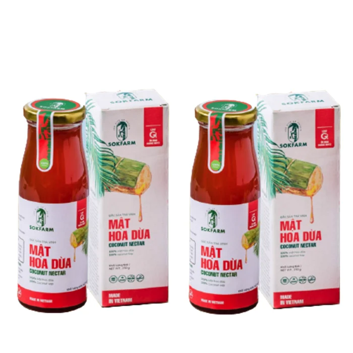 Кокосовый цветок, оригинал, срок годности одного года, сертификат гигиены пищевых продуктов, безопасный кокосовый нектар, экспорт из Вьетнама