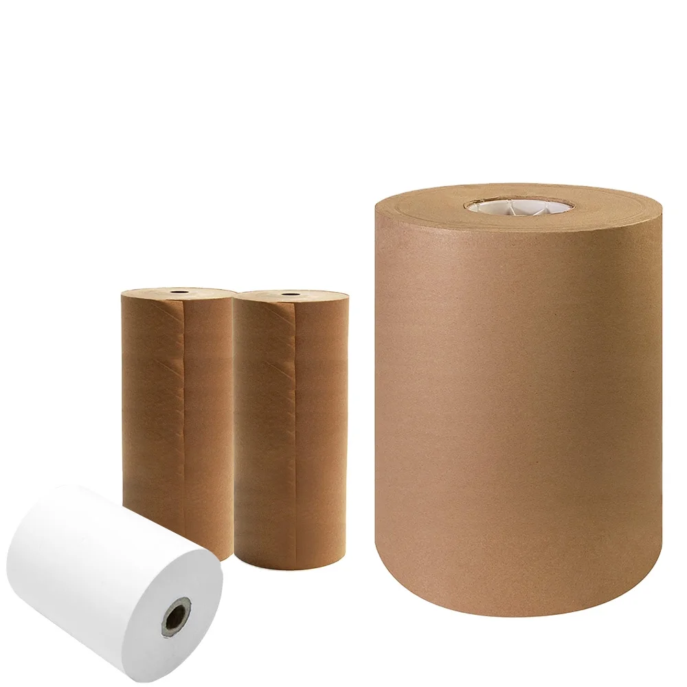 High Quality Brown Kraft Paper Rolls For Wrapping Wedding Decoration - Buy Bulk At Cheap Price