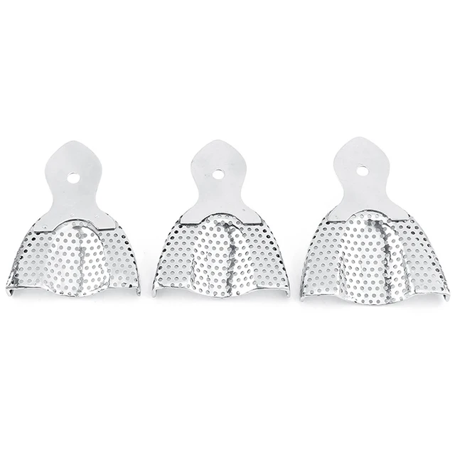 Basis Of Surgical Dental Instruments Stainless Steel Dental Impression Trays Teeth Trays CE And ISO Approved Special Tools