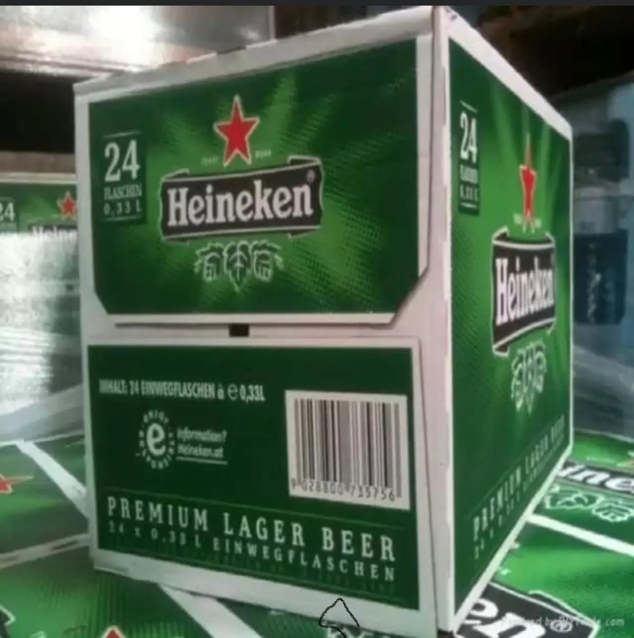 Heineken beer 330ml bottle