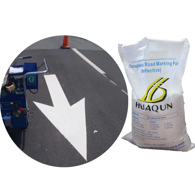 Thermoplastic Glow In The Dark Road Marking Paint Powder Paint Road Marking Thermoplastic Paint Supplier