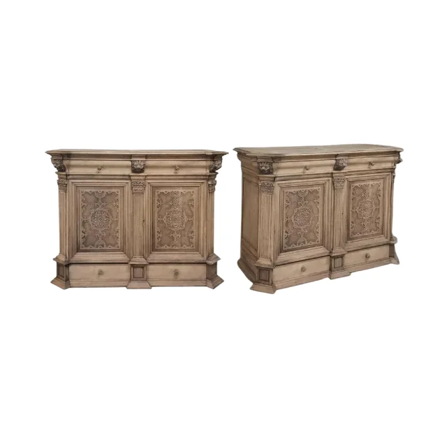 Console table from Indonesia with beautiful carvings Adds a touch of luxury made with the best possible care